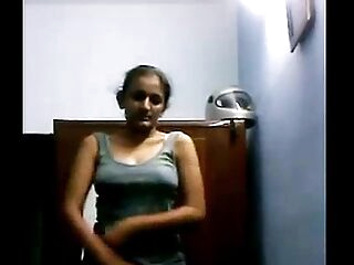 Wooly Indian Amateur Girl Stripping Nude In Guest room